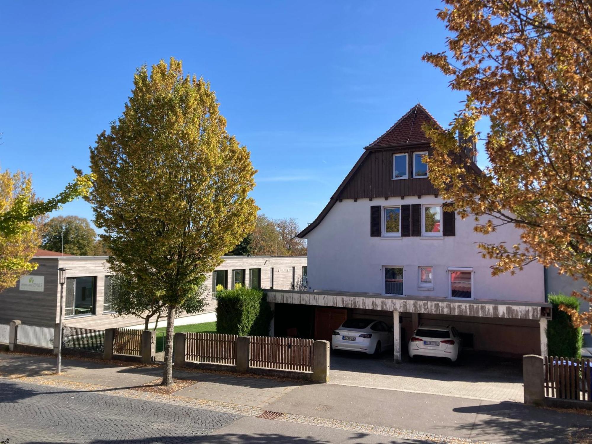 Ferienwohnung Weitblick Bad Schussenried Bagian luar foto